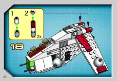 LEGO 4490 instructions page 22 – build guide