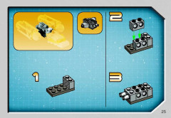 LEGO 4490 instructions page 25 – build guide