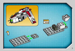 LEGO 4490 instructions page 3 – build guide