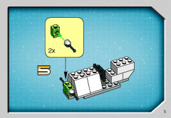 LEGO 4490 instructions page 5 – build guide
