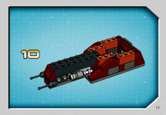 LEGO 4491 instructions page 11 – build guide