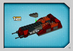 LEGO 4491 instructions page 13 – build guide