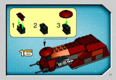 LEGO 4491 instructions page 17 – build guide