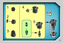 LEGO 4491 instructions page 23 – build guide