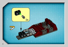 LEGO 4491 instructions page 8 – build guide