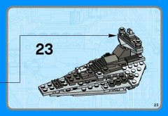 LEGO 4492 instructions page 23 – build guide