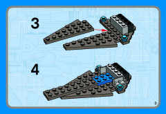 LEGO 4492 instructions page 3 – build guide