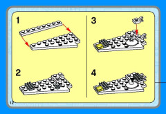 LEGO 4494 instructions page 12 – build guide