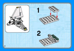 LEGO 4494 instructions page 2 – build guide