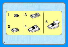 LEGO 4494 instructions page 8 – build guide