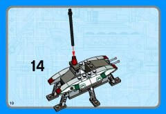 LEGO 4495 instructions page 10 – build guide