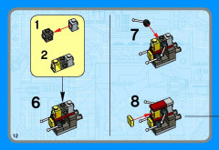 LEGO 4495 instructions page 12 – build guide