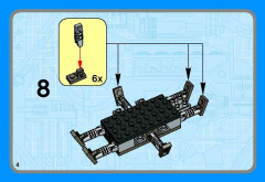LEGO 4495 instructions page 4 – build guide
