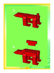 LEGO 4496 instructions page 10 – build guide