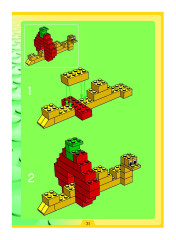 LEGO 4496 instructions page 31 – build guide