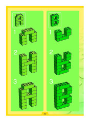 LEGO 4497 instructions page 22 – build guide