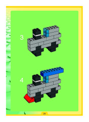 LEGO 4497 instructions page 25 – build guide