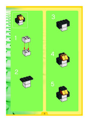 LEGO 4497 instructions page 3 – build guide