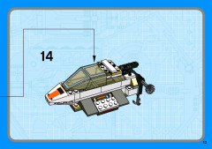 LEGO 4500 instructions page 13 – build guide