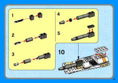LEGO 4500 instructions page 19 – build guide