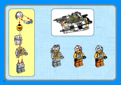 LEGO 4500 instructions page 2 – build guide