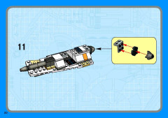 LEGO 4500 instructions page 20 – build guide