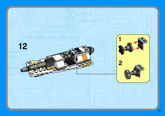 LEGO 4500 instructions page 21 – build guide