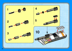 LEGO 4500 instructions page 28 – build guide