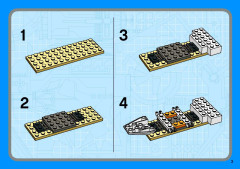 LEGO 4500 instructions page 3 – build guide