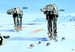 LEGO 4500 instructions page 43 – build guide