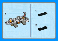LEGO 4500 instructions page 5 – build guide