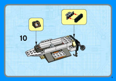 LEGO 4500 instructions page 9 – build guide