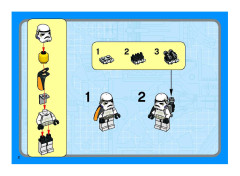 LEGO 4501 instructions page 2 – build guide