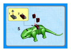 LEGO 4501 instructions page 7 – build guide