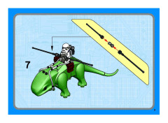 LEGO 4501 instructions page 9 – build guide