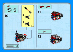 LEGO 4502 instructions page 6 – build guide