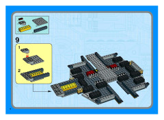 LEGO 4504 instructions page 8 – build guide