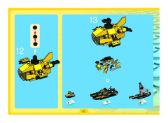 LEGO 4505 instructions page 10 – build guide