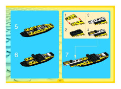 LEGO 4505 instructions page 17 – build guide