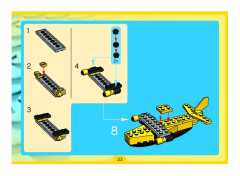 LEGO 4505 instructions page 23 – build guide