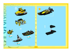 LEGO 4505 instructions page 5 – build guide