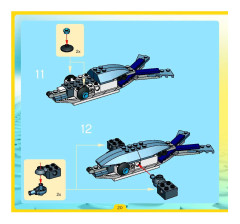 LEGO 4506 instructions page 20 – build guide