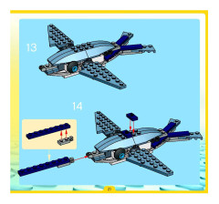 LEGO 4506 instructions page 21 – build guide