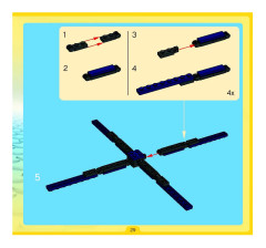 LEGO 4506 instructions page 29 – build guide