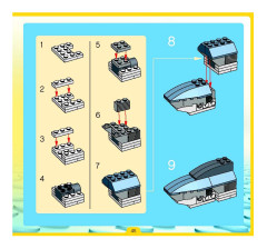 LEGO 4506 instructions page 45 – build guide