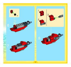 LEGO 4506 instructions page 5 – build guide