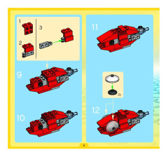 LEGO 4506 instructions page 6 – build guide