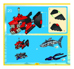 LEGO 4506 instructions page 68 – build guide