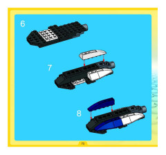 LEGO 4506 instructions page 70 – build guide