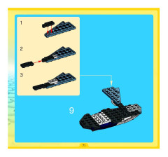 LEGO 4506 instructions page 71 – build guide